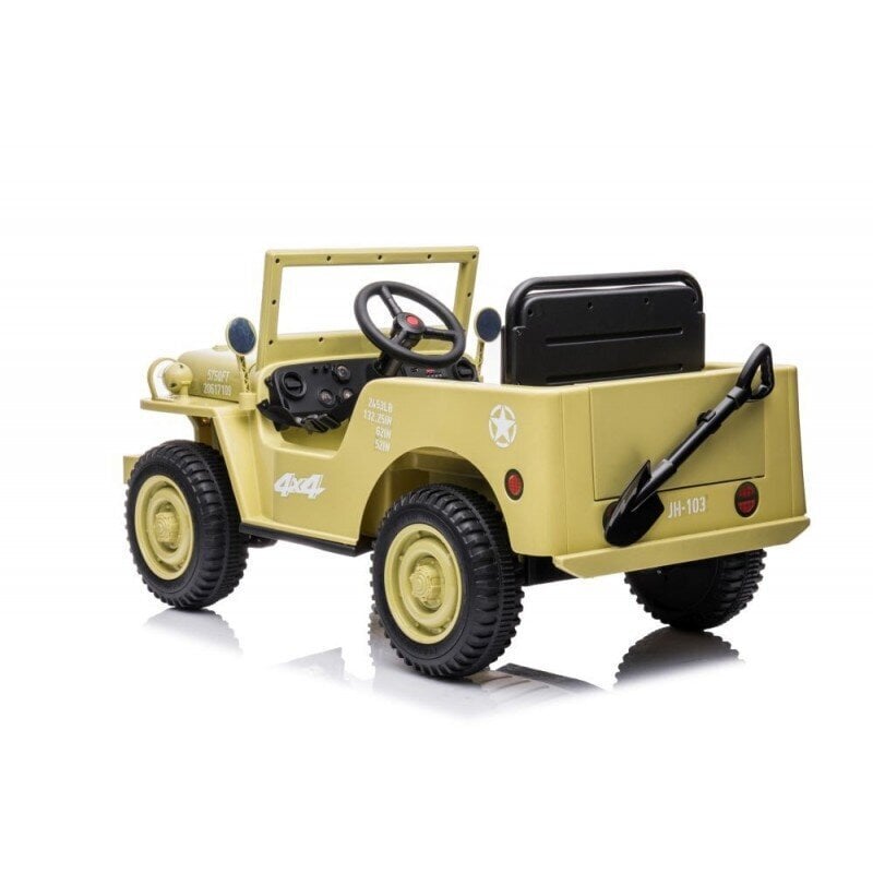 Lean Toys JH-103 ühekohaline laste elektriauto, kollane hind ja info | Laste elektriautod | hansapost.ee