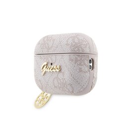 Guess 4G Script Charms PC|PU Case for Airpods Pro 2 Pink цена и информация | Наушники | hansapost.ee