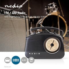 Радио Nedis RDFM5000BK цена и информация | Аудио колонки | hansapost.ee