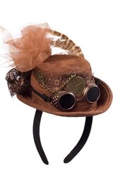 Steampunk müts, pruun hind ja info | Kostüümid ja maskid | hansapost.ee