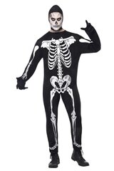 Skeleti kostüüm, 2-osaline hind ja info | Kostüümid ja maskid | hansapost.ee