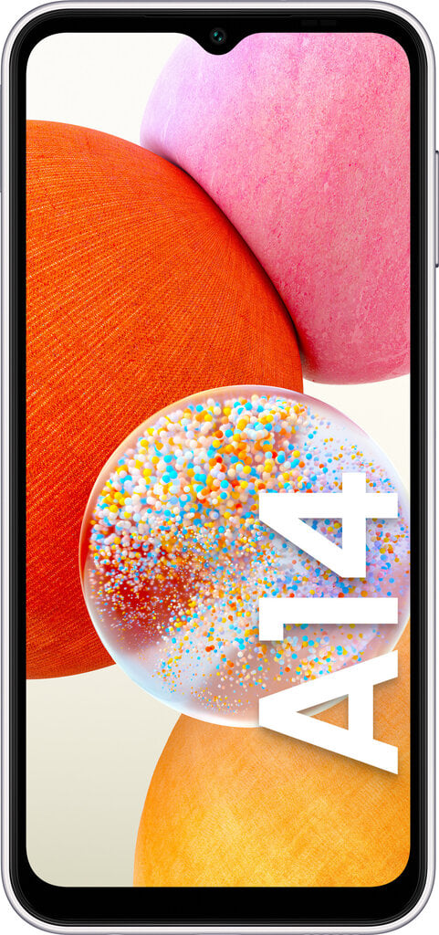 Samsung Galaxy A14 4/64GB Silver SM-A145RZSUEUB цена и информация | Telefonid | hansapost.ee