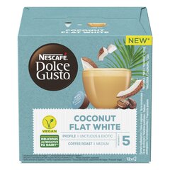 Кофе Nescafe Dolce Gusto Coconut Flat White, 12 шт. цена и информация | Кофе, какао | hansapost.ee