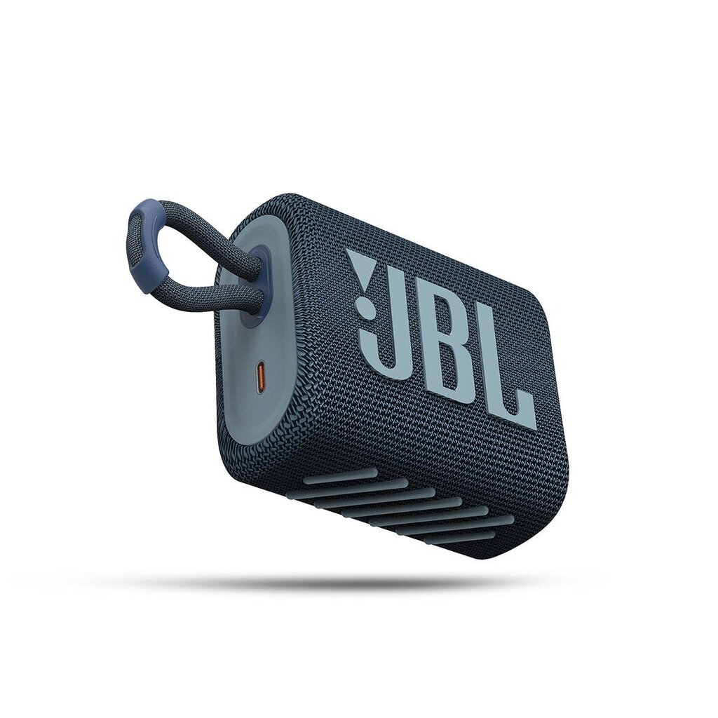 JBL Go 3 JBLGO3BLU цена и информация | Kõlarid | hansapost.ee