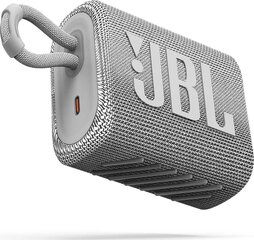 JBL Go 3 JBLGO3WHT hind ja info | Kõlarid | hansapost.ee