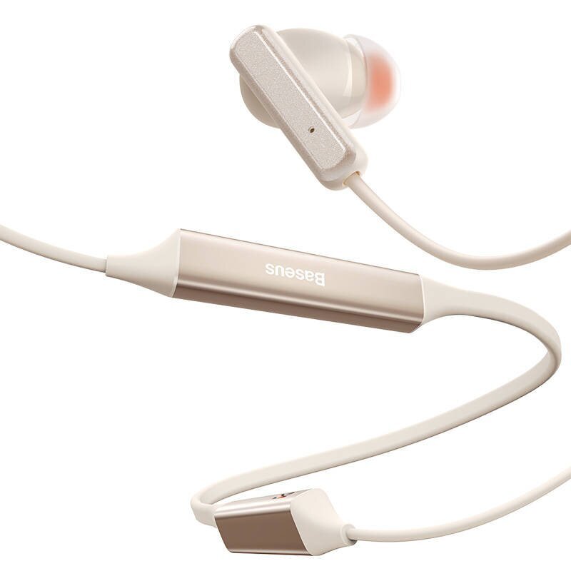 Baseus Bowie U2 Pro TWS earphones, ANC (creamy white) цена и информация | Kõrvaklapid | hansapost.ee