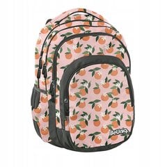 Koolikott BeUniq Orange Flowers цена и информация | Школьные рюкзаки, спортивные сумки | hansapost.ee