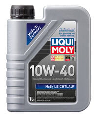 Liqui Moly Полусинтетическое моторное масло с MoS2 SAE 10W-40, 1 л цена и информация | Моторные масла | hansapost.ee