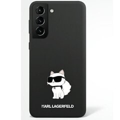 Telefoniümbris Original Karl Lagerfeld Silicone Choupette - Samsung Galaxy S23, must hind ja info | Telefonide kaitsekaaned ja -ümbrised | hansapost.ee