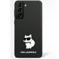 Telefoniümbris Original Karl Lagerfeld Silicone Choupette - Samsung Galaxy S23, must цена и информация | Telefonide kaitsekaaned ja -ümbrised | hansapost.ee