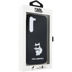 Telefoniümbris Original Karl Lagerfeld Silicone Choupette - Samsung Galaxy S23, must hind ja info | Telefonide kaitsekaaned ja -ümbrised | hansapost.ee