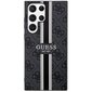 Guess GUHCS23LP4RPSK S23 Ultra S918 czarny|black hardcase 4G Printed Stripe hind ja info | Telefonide kaitsekaaned ja -ümbrised | hansapost.ee