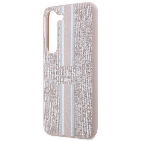 Guess GUHCS23MP4RPSP S23+ S916 różowy|pink hardcase 4G Printed Stripe hind ja info | Telefonide kaitsekaaned ja -ümbrised | hansapost.ee