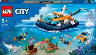 Конструктор Лодка для дайвинга LEGO City Explorer цена и информация | Конструкторы и кубики | hansapost.ee