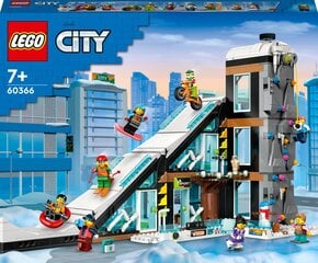 60366 LEGO® City Suusa- ja ronimiskeskus price and information | Blocks and constructors | hansapost.ee