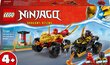 71789 LEGO® NINJAGO Kai ja Ras auto ja mootorrattalahing цена и информация | Klotsid ja konstruktorid | hansapost.ee