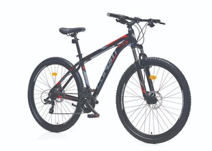Горный велосипед Corelli Felix 1.1, рама 20", колеса 27,5", черный/красный цвет цена и информация | Велосипеды | hansapost.ee