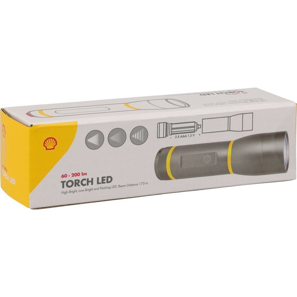 Taskulamp Shell Tactical, 12,5 cm цена и информация | Taskulambid, pealambid ja prožektorid | hansapost.ee