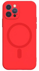 Mocco MagSilicone Soft Back Case Silicone Case for Apple iPhone 14 Pro Red hind ja info | Telefonide kaitsekaaned ja -ümbrised | hansapost.ee