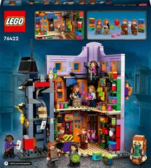 76422 LEGO® Harry Potteri risti allee: maagilised Weasley koerad hind ja info | Klotsid ja konstruktorid | hansapost.ee