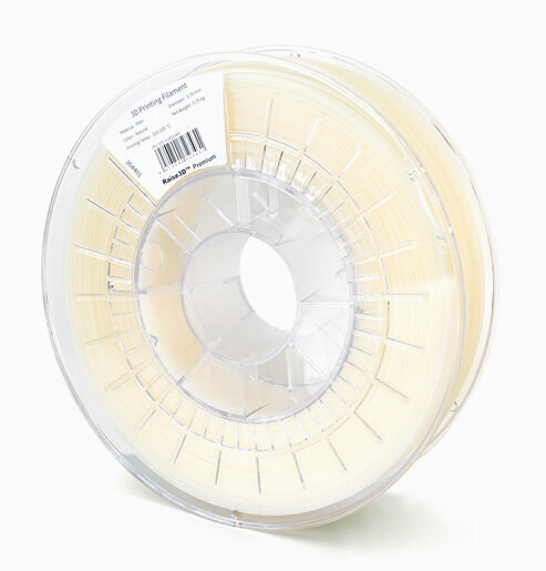 3D-printimise filament Raise3D Premium PVA+ 1.75mm 750g Natural Clear hind ja info | Nutiseadmed ja lisatarvikud | hansapost.ee