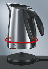 Электрический чайник Braun WK 600 Standard kettle, Stainless  цена и информация | Электрочайники | hansapost.ee