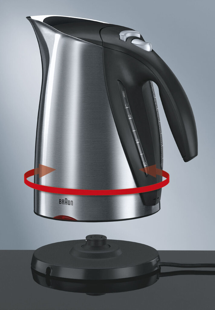 Braun WK 600 Standard kettle, Stainless цена и информация | Veekeetjad | hansapost.ee