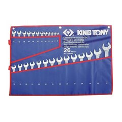 King Tony kombineeritud võtmete komplekt 6-32mm 26 tk. hind ja info | Käsitööriistad | hansapost.ee