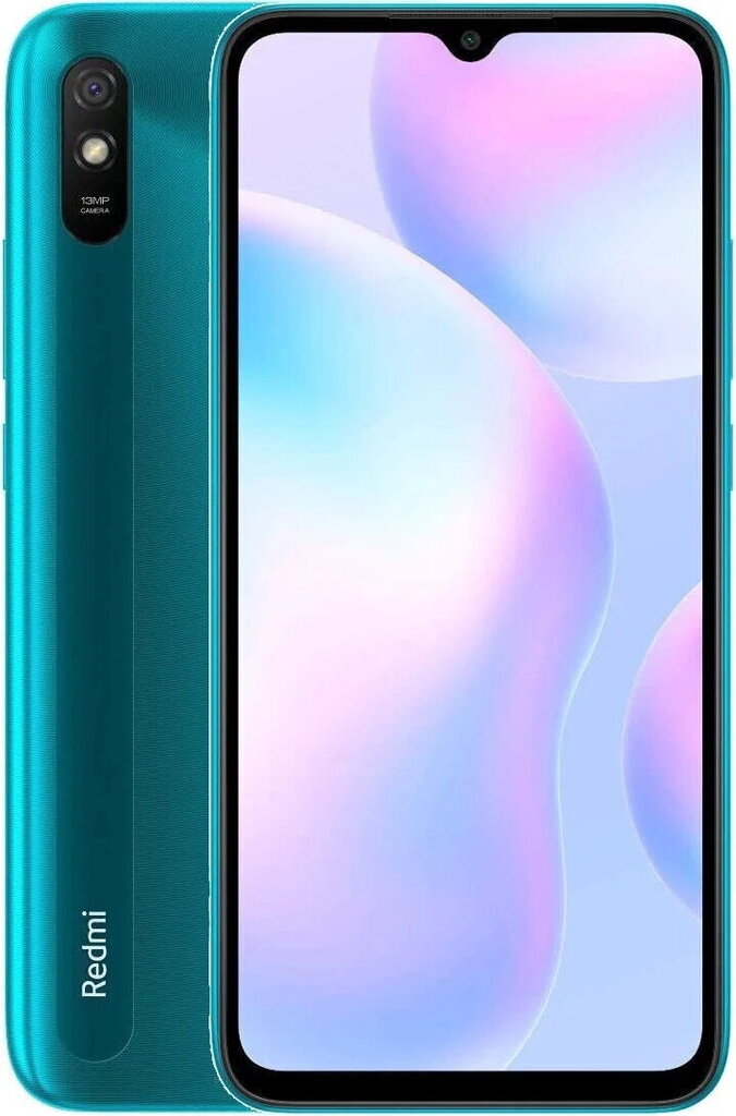 Xiaomi Redmi 9AT 2/32GB MZB0A3IEU Aurora Green цена и информация | Telefonid | hansapost.ee