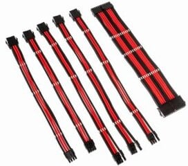 Kolink Core 6 Cables Black | Red цена и информация | Кабели и провода | hansapost.ee