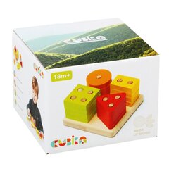 Деревянный сортировщик форм, Cubika цена и информация | Игрушки для малышей | hansapost.ee