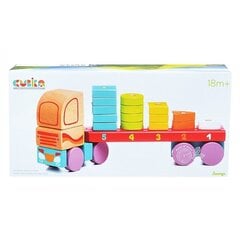 Puidust sorteerija veoauto, Cubika price and information | Toys for babies | hansapost.ee