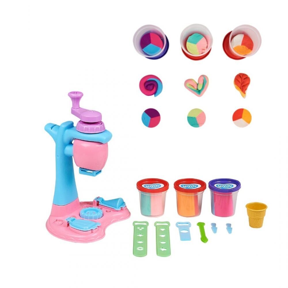 Loominguline komplekt Modelling pusle Play Dough Jäätisekohvik, 3+ aastat цена и информация | Arendavad laste mänguasjad | hansapost.ee