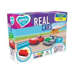 Креативный набор Пазл для лепки Play Dough - Real Сars 3+ лет цена и информация | LOVIN’DO Товары для детей и младенцев | hansapost.ee