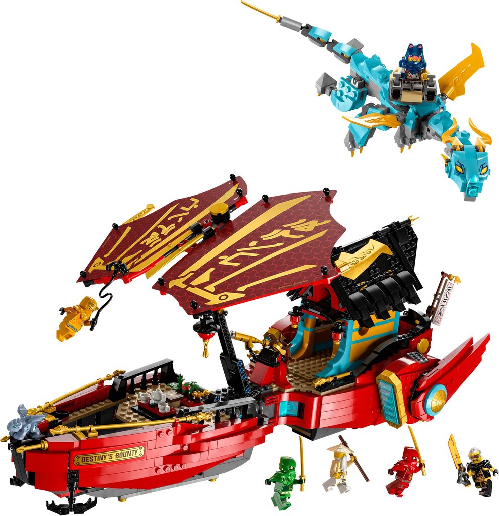 71797 LEGO® NINJAGO Saatuse kingitus – võidujooks ajaga hind ja info | Klotsid ja konstruktorid | hansapost.ee