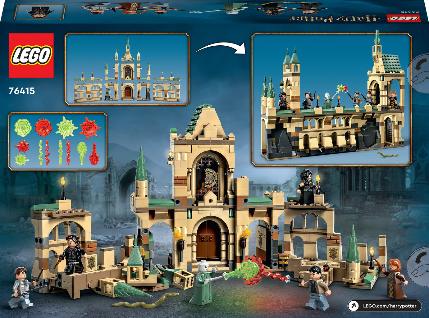 76415 LEGO® Harry Potter Sigatüügas: hind ja info | Klotsid ja konstruktorid | hansapost.ee