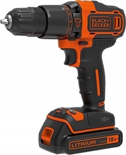 Akukruvikeeraja Black&Decker BDCHD18-QW цена и информация | Akutrellid, puurid ja kruvikeerajad | hansapost.ee