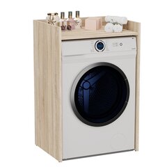 Шкафчик над стиральной машиной Top E Shop Pola NP, коричневый цвет цена и информация | Шкафчики для ванной | hansapost.ee