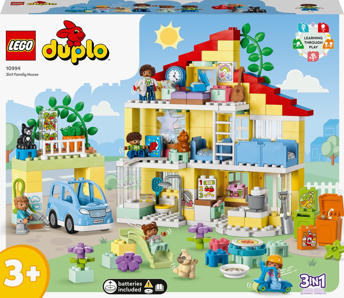 10994 LEGO® DUPLO Семейный дом „3in1“ цена | hansapost.ee