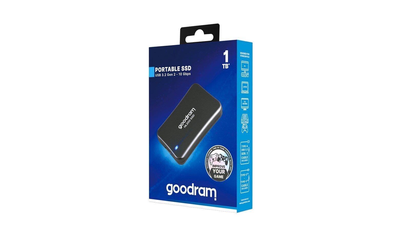Goodram HL200, 1TB цена и информация | Välised kõvakettad | hansapost.ee