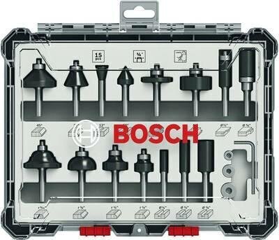 Freesikomplekt Bosch цена и информация | Käsitööriistad | hansapost.ee