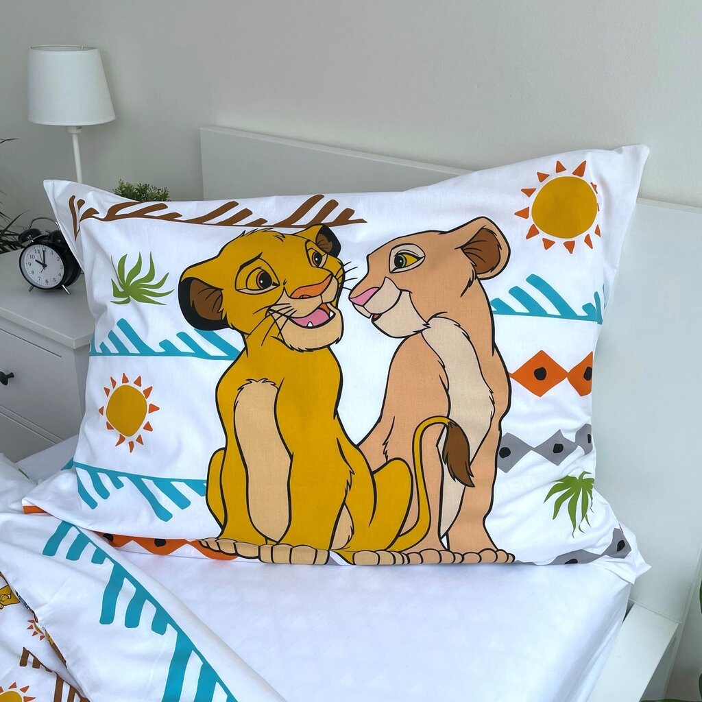 Laste voodipesukomplekt Lion King, 140x200, 2-osaline цена и информация | Laste voodipesu | hansapost.ee