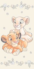 Laste rätik Disney The Lion King Simba & Nala, 70x140 cm hind ja info | Disney Kodukaubad | hansapost.ee