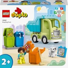 10987 LEGO® DUPLO Грузовик для переработки отходов цена и информация | Конструкторы и кубики | hansapost.ee