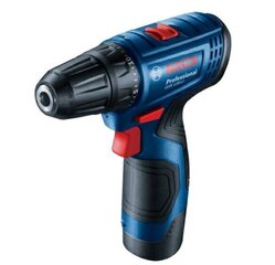 Дрель BOSCH DRILL 12V 30/14Nm 2x2.0Ah LI-ION CASE GSR 120-LI цена и информация | Дрели и шуруповёрты | hansapost.ee