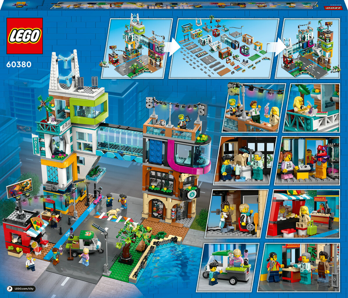 60380 LEGO® City Kesklinn цена и информация | Klotsid ja konstruktorid | hansapost.ee