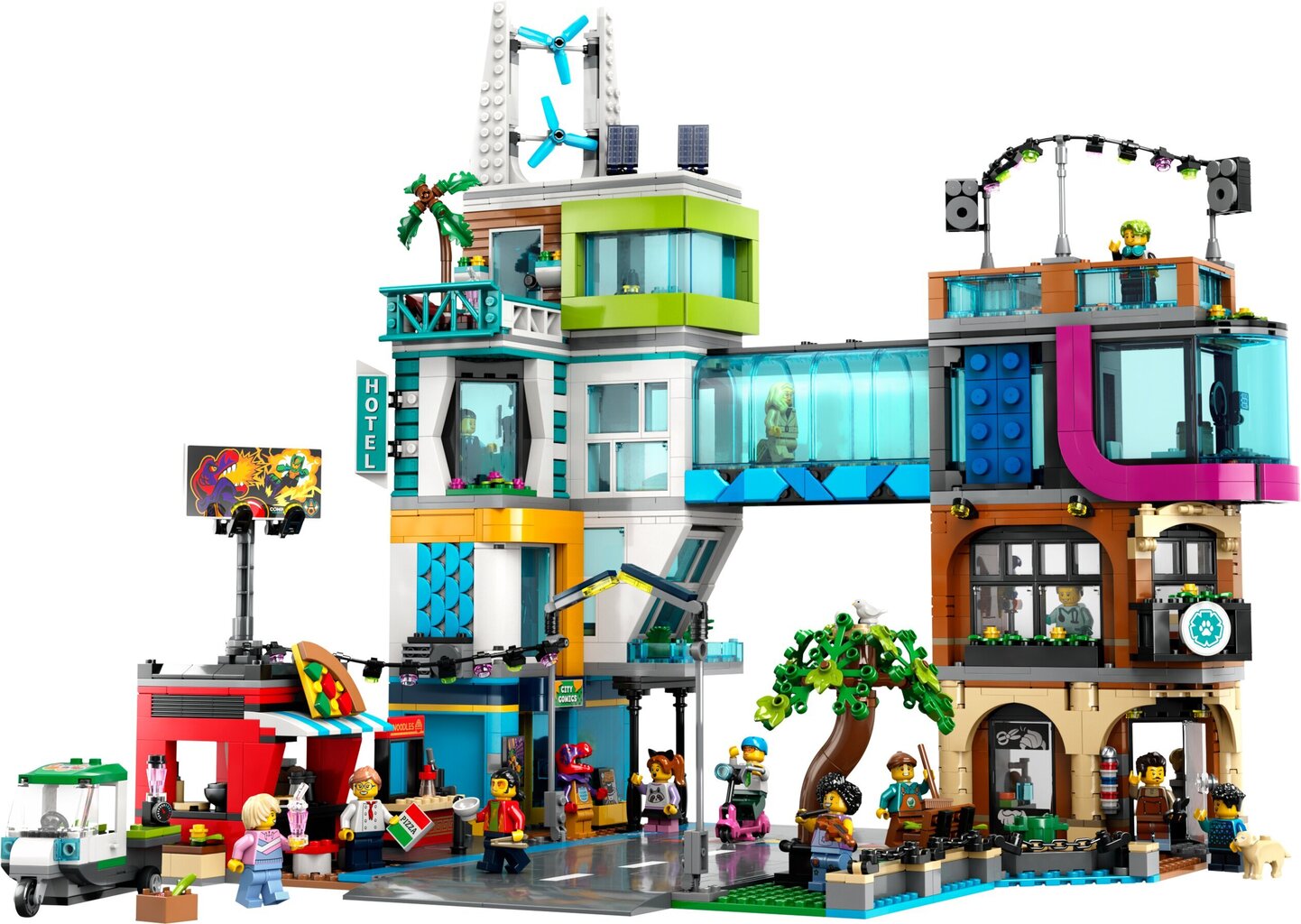 60380 LEGO® City Kesklinn цена и информация | Klotsid ja konstruktorid | hansapost.ee