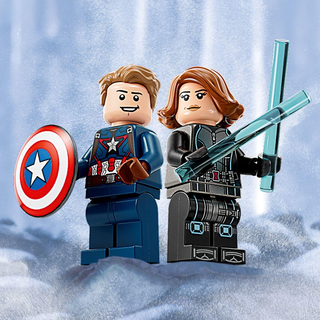 76260 LEGO® Marvel Black Widow ja Captain America mootorrattad price and information | Klotsid ja konstruktorid | hansapost.ee