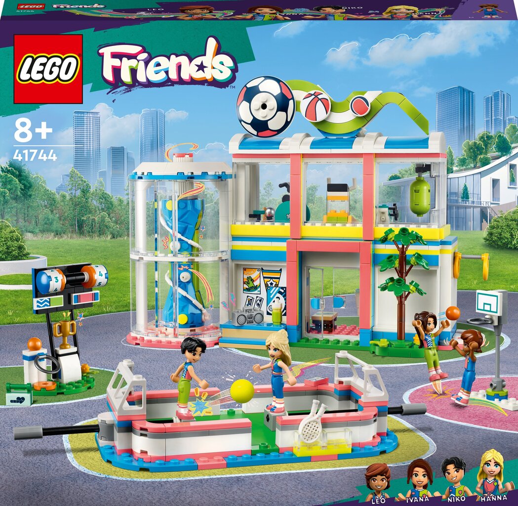 41744 LEGO® Friends Spordikeskus цена и информация | Klotsid ja konstruktorid | hansapost.ee