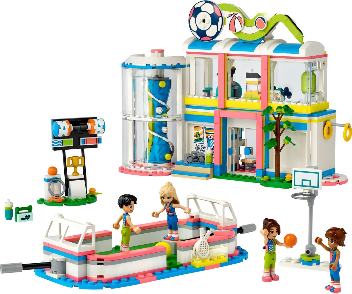 41744 LEGO® Friends Spordikeskus цена и информация | Klotsid ja konstruktorid | hansapost.ee